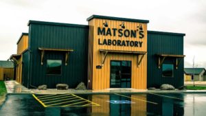 Matson's Laboratory building in Manhattan, MT